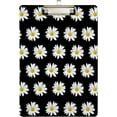 thumbnail image 1 of FMSHPON Little Daisy Flowers Pattern Clipboard Hardboard Wood Nursing Clip Board and Pull for Standard A4 Letter 13x9 inches, 1 of 6
