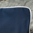 thumbnail image 2 of Carnival Outdoor Aluminum Club Chairs with Cushions with Sunbrella, Silver, Canvas Navy, 2 of 4