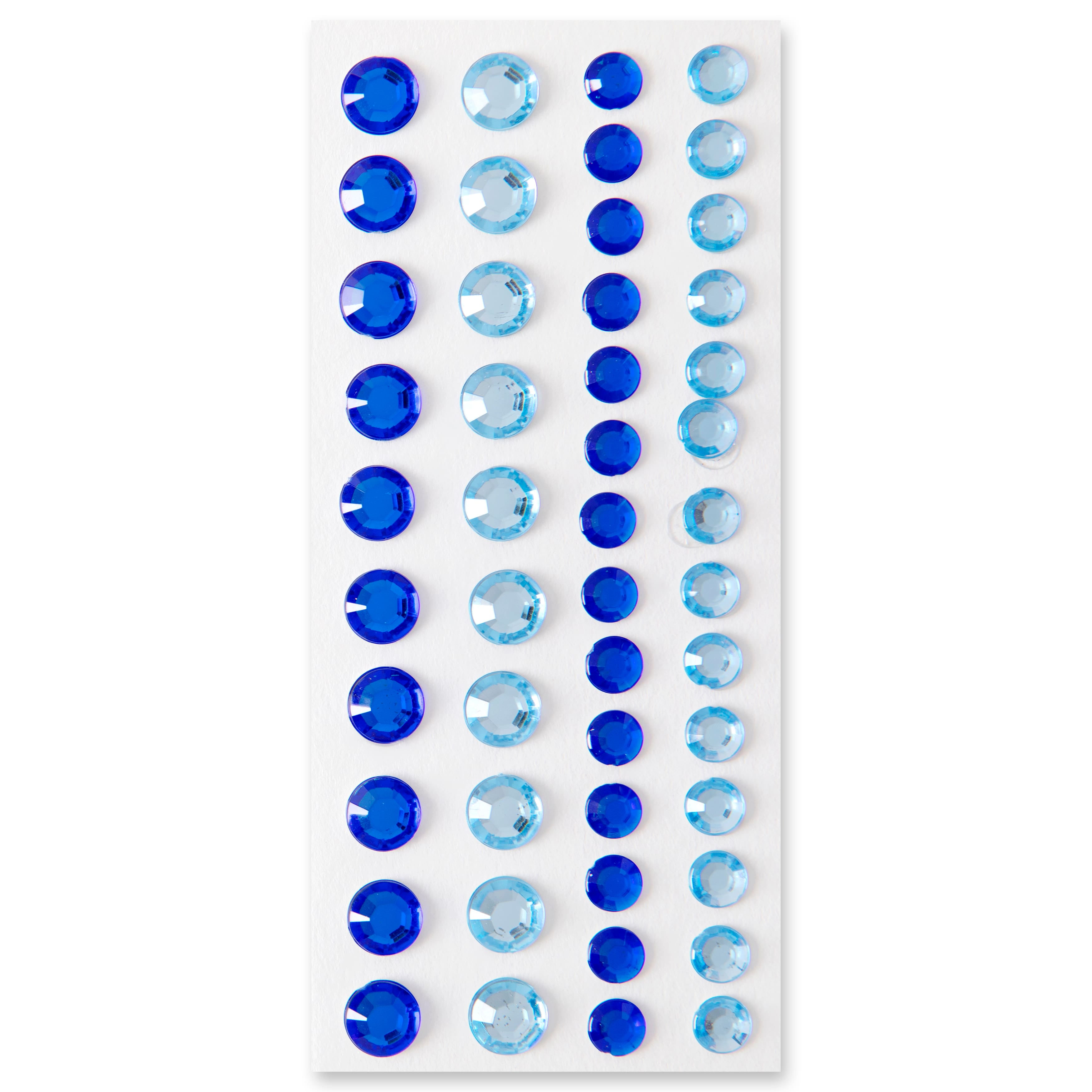 Recollections Two-Tone Rhinestones, 12 Pack