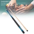 thumbnail image 4 of 2 Piece Maple Pool Cue, Enhance Hitting Control 1/2 Maple Pool Cue Stick Comfortable Grip 13mm Tip Matte Finish Professional  for Home, 4 of 7