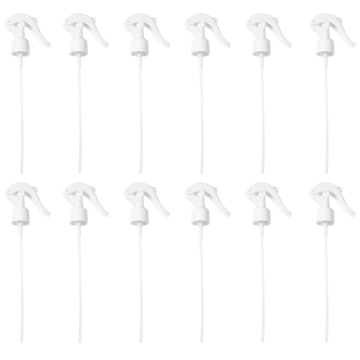 12pcs Plastic Spray Nozzles Trigger Spray Tops Spray Heads Spray Bottle