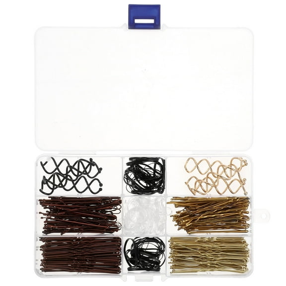 MUSEYA 356Pcs U Pins for Hair Bun Fashion Accessory for Weddings for Women