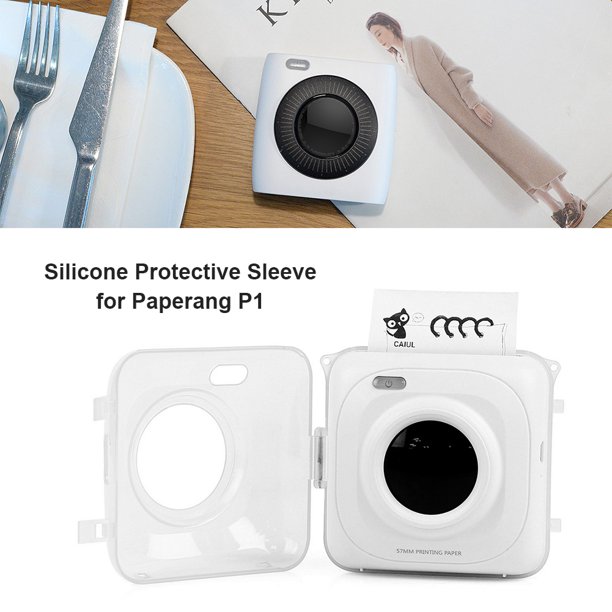 Peripageimpresora fotográfica térmica P1 portátil con Bluetooth sin tinta Mini impresora