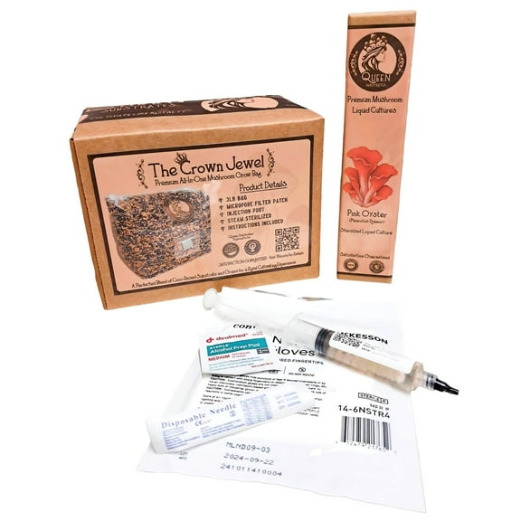 Pink Oyster Mushroom | 3LB All-In-One Mushroom Grow Kit