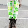 thumbnail image 6 of lcziwo Sales of The Day Clearance, St Patrick's Day Leggings for Women Fashion Shamrock Print High Waist Yoga Pants Slim Fit Stretchy Workout Tights Holiday Bottom Trousers Multicolor S, 6 of 7