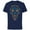 Navy, variant on Disney and Pixar's Coco Sugar Skull T-Shirt - Short Sleeve Cotton T-Shirt for Adults - Customized-Black
