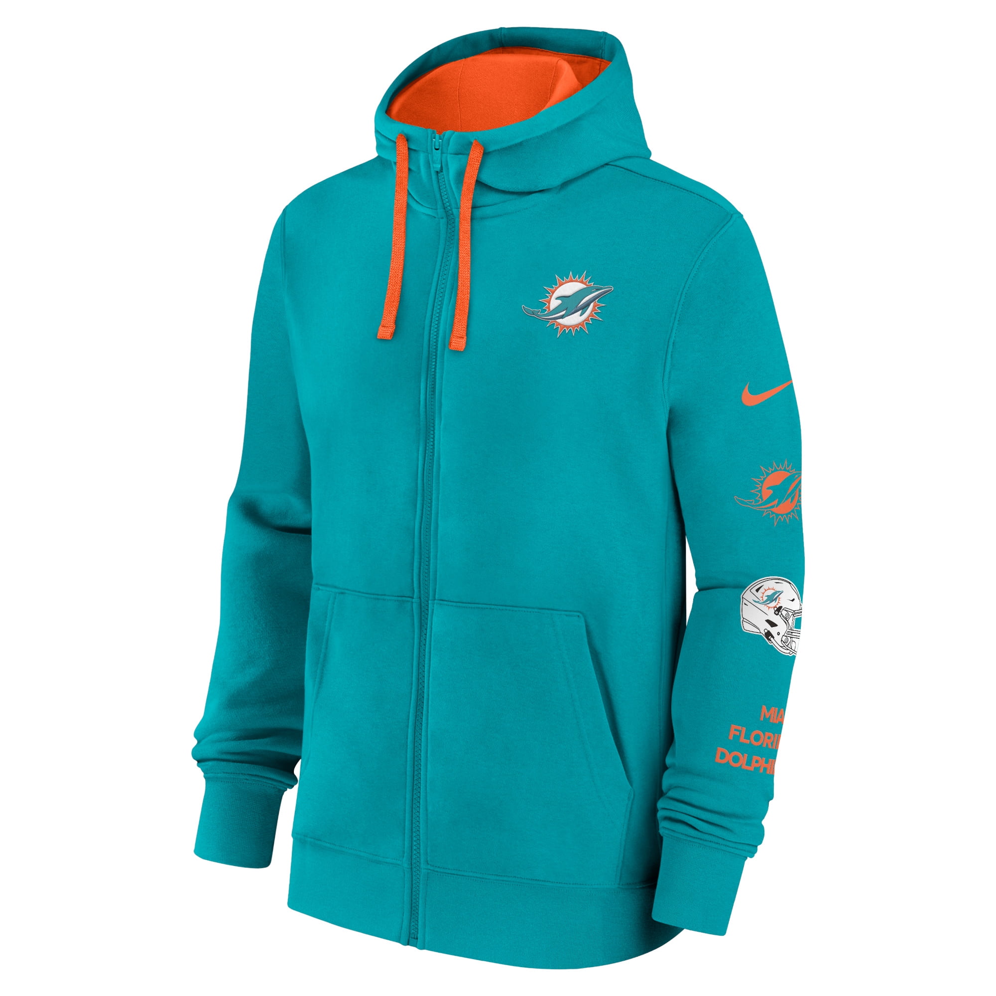 nike club fleece hoodie aqua