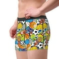 thumbnail image 4 of Bingfone Various Balls Men's Underwear - Casual Stretch Boxer Briefs-Small, 4 of 9