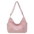 thumbnail image 1 of Bolso Mano Bandolera Pana Gran Capacidad para Viajeros () Rosa, 1 of 9