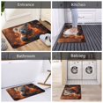 thumbnail image 6 of Front Door Mat Indoor Outdoor Outside Entrance - 16*24in Washable Cute Maple Leaf Koala Thin Bathroom Rugs Fit Under Door, Bath Rugs for Bathroom, Kitchen Rugs Mats for Floor, 6 of 6