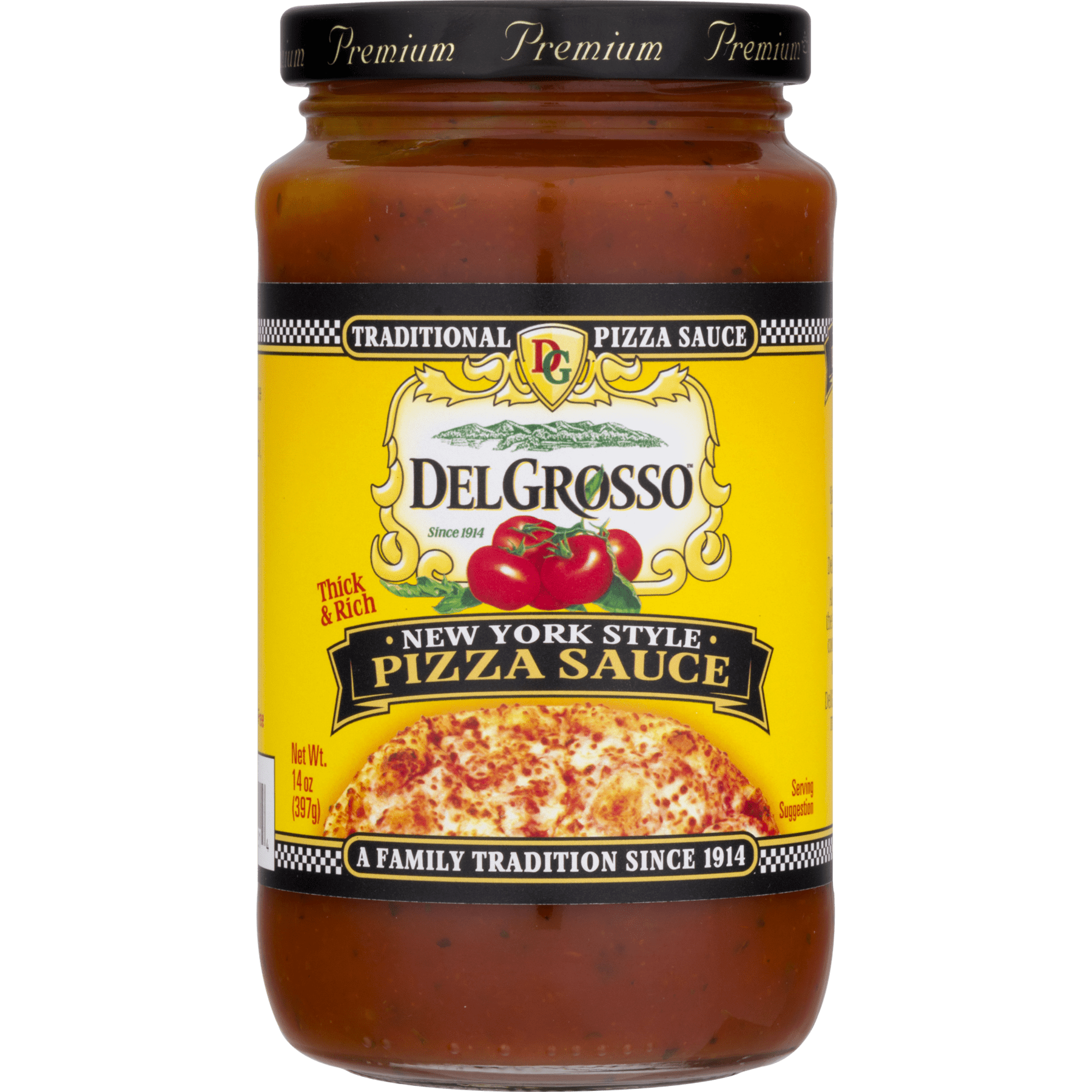 DelGrosso All Natural Pizza Sauce New York Style