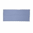 thumbnail image 2 of Retro Neck Gaiter, White Classic Polka Dots, Unisex, Violet Blue White, by Ambesonne, 2 of 3