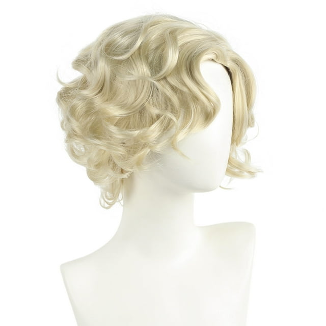 Peluca para cosplay Identitys, pelo sintético Graves Keepers, 30 cm