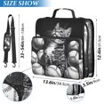 thumbnail image 2 of ALAZA Zipper Binder Bag Cat in Baseball 3 Ring File Folder Binder Organizer Bag, 2 of 8