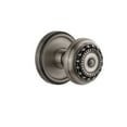 thumbnail image 2 of Grandeur Geopar_Psg_234 Georgetown Solid Brass Rose Passage Knob Set - Nickel, 2 of 7