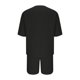 thumbnail image 3 of Blusa de Manga Corta Hombres de Moda Casual Sólido Turndown Top Blusas Traje Conjunto, Traje de Dos Piezas para Diario Y Casual, 3 of 6