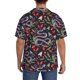 thumbnail image 3 of Fotbe Snakes And Snake Fruit Camisa Estampada de Manga Corta para Hombre, Casual de Verano, Estilo Playero, Sin Arrugas-XX-Large, 3 of 5