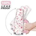 thumbnail image 6 of 40oz Pioneer Tumbler with Handle Lid and Straw,Colorful Floral Tumblers Gifts for Women Girls Men Adults（Pink）, 6 of 7