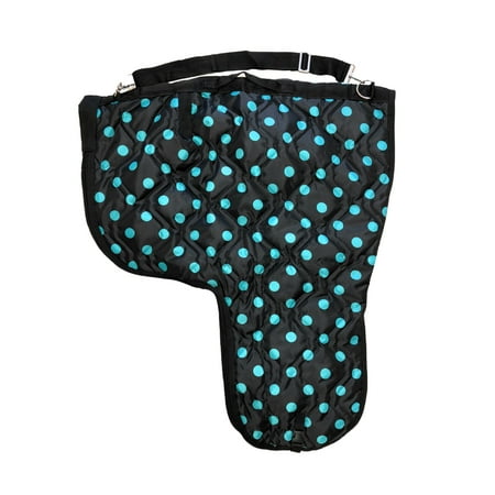 AJ Tack Western Padded Saddle Carrier Turquoise Polka Dots price history on PriceWatchPro