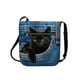 thumbnail image 1 of Bolso bandolera para mujer, minibolso de hombro con correa ajustable, 2 bolsillos con cremallera y ranuras para tarjetas de crédito, ligero y apto para conciertos, eventos deportivos y, 1 of 5