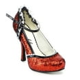 thumbnail image 2 of Ellie Shoes E-453-LACEY  4" Heel Womens Costume Sandal. 5 / Red, 2 of 6