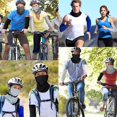 thumbnail image 5 of Mangas de brazo Skull Cap Set para Mujeres Hombres Ciclismo Senderismo Negro Afortunado Sencillez, 5 of 5