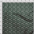 thumbnail image 4 of oneOone Silk Tabby Dark Green Fabric Baroque Sewing Craft Projects Fabric Prints By Yard 42 Inch Wide, 4 of 4