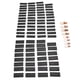 thumbnail image 2 of Terminales de batería de cable desnudo, 140 piezas, terminales de cable de latón, conectores de terminales de anillo tubular, tubos termorretráctiles, construcción robusta, 2 of 9
