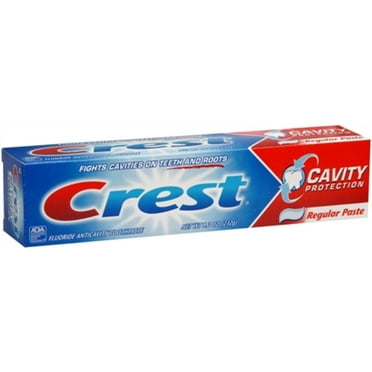 Crest Cavity Protection Toothpaste Gel Cool Mint 8.20 oz - Walmart.com