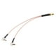 thumbnail image 1 of Extensión de 19 CM Hugo SMA al cable de extensión TS9 Conector a Y X ENCHUFE Adaptador RF, 1 of 8