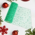 thumbnail image 2 of S SERENABLE Glitter Tulle Sequined Mesh 10 Yards Durable Stylish Mesh Ribbon Tulle Fabric for Stage Performance Decorations Wedding Decor Green, 2 of 8