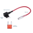 thumbnail image 4 of Ofertas únicas Juego de 2 minifusibles universales de 32 V, kit de fusibles de grifo con fusibles estilo cuchilla de 10 A para automóviles y barcos, 4 of 6