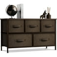 thumbnail image 2 of Commode Cube de Rangement - Brun, 2 of 9