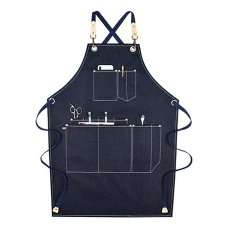 

TINYSOME Durable Aprons Reinforcement Server Aprons Adjustable Straps Cloth Material for Men and Women Chef Tattoo Baker Stylist