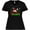 AB-Black, variant on Inktastic Grandma Claus with Christmas Santa Hat and Snowflakes Women's Plus Size T-Shirt
