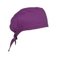thumbnail image 1 of Scrub Cap with Sweatband Adjustable Tie Back Scrub Hat, 1 of 2