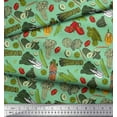 thumbnail image 2 of Soimoi Cotton Duck Fabric Dot & Mix Vegetable Fabric Prints By Yard 42 Inch Wide, 2 of 3