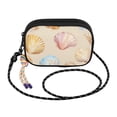 thumbnail image 2 of FORMRS Mini Crossbody Bag for Women Adjustable Shoulder Rope Travel Casual Phone Purse, Watercolor Seashell, 2 of 7