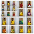 thumbnail image 2 of Figura de acción de Pokemon Kawaii Pikachu Charmander de dibujos animados, accesorios para bolso, etiqueta de equipaje, decoración colgante para maleta, 2 of 4