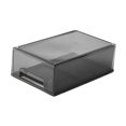 thumbnail image 1 of GROWTH TANK Desk Organizer with Drawer Multifunctional Dustproof Makeup Holder Organiser Medium Clear Grey, 1 of 9