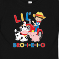 thumbnail image 4 of Inktastic Farmer Tractor Eieio Little Bro Boys Baby T-Shirt, 4 of 5