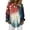 Sky Blue, variant on Iaqnaocc American Flag Shirt for Women Patriotic American Flag Stars Striped Tops America 250 Shirt Festival Button-Down Collared Shirt Casual Long Sleeve Tee Top Deep Red XL