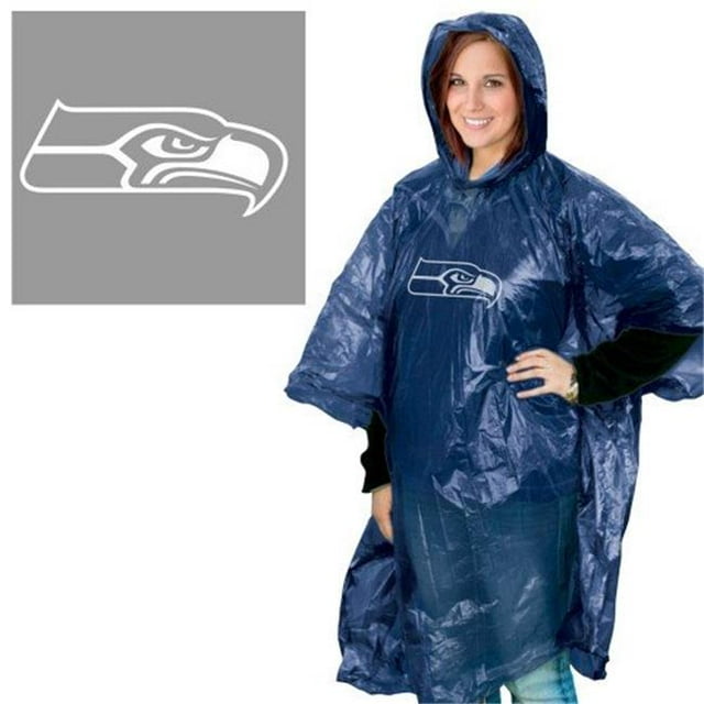 Wincraft 9960625217 NFL Seattle Seahawks Rain Poncho