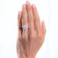 thumbnail image 3 of Certified Diamonds 14K White Gold 1-1/3 cttw. Cushion-cut Halo Engagement Ring by Hollywood Hills Jewelers, 3 of 5