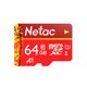 thumbnail image 1 of Tarjeta de memoria Netac TF (MicroSD) de 64 GB A1 U1 C10 Grabadora de tráfico Netac Tarjeta de memoria, 1 of 8