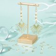 thumbnail image 3 of 100Pcs Stainless Steel French Earring Hooks Golden Color Fish Hooks Earrings with Jump Ring Earring Making and Ear Nut Earring Finding Kit for DIY Jewelry Making DIY, 3 of 7
