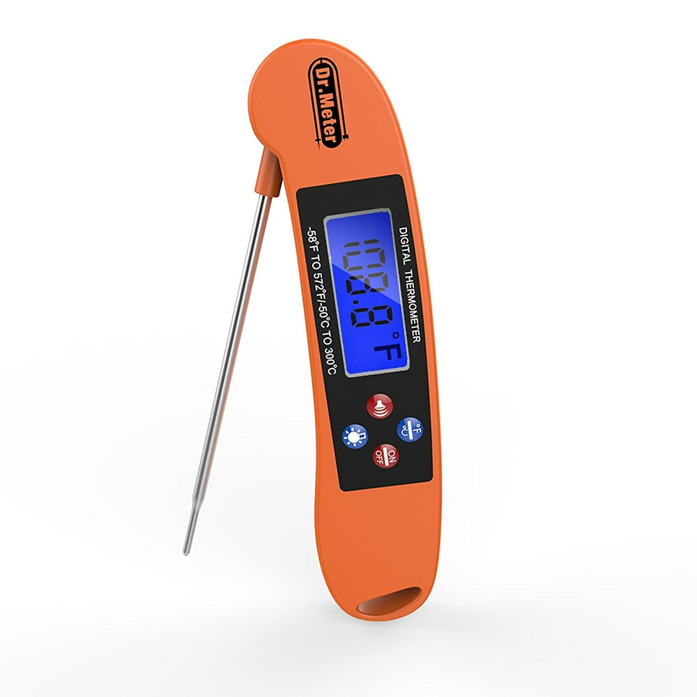 Dr.Meter Food Thermometer Digital Cooking Meat Thermometers, Instant