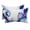 Purple, variant on Blue Marble Stone Outdoor Pillows for Chaise Lounge Chair Waterproof Lumbar Pillows with Insert&Adjustable Elastic Strap Beach Headrest Pillow Ink Splash Country Marble Abstract Pool Pillow 11"x16"