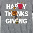 thumbnail image 3 of Peanuts - Happy Thanksgiving Icons - Toddler And Youth Long Sleeve Graphic T-Shirt, 3 of 6