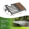 thumbnail image 4 of Boot Brush Scraper Outdoor, Heavy Duty Cast Iron Shoe Dirt Cleaner Brush Mat with Strong Bristles for Removing Mud, Snow, Sand, Ideal for ,Farm Worker, Construction Workers, and Outdoor Enthusiasts, 4 of 8